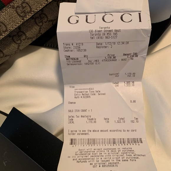 Gucci Supreme messenger - Picture 2 of 8